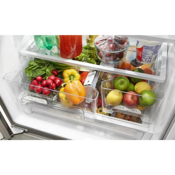 Whirlpool® 30-inch Wide French Door Refrigerator - 20 cu. ft. WRF560SEHB Whirlpool® 30-inch Wide French Door Refrigerator - 20 cu. ft. WRF560SEHB