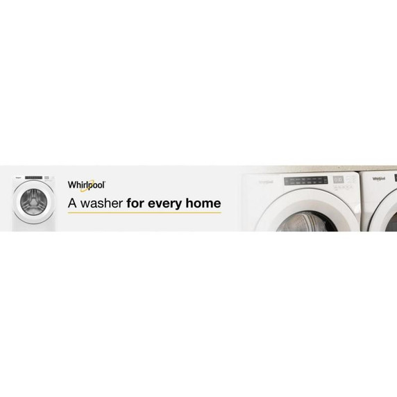 Whirlpool® 5.0 cu.ft I.E.C. Closet-Depth Front Load Washer with Intuitive Controls WFW560CHW