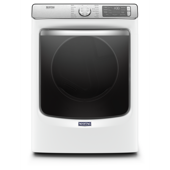 Maytag® Smart Front Load Electric Dryer with Extra Power and Advanced Moisture Sensing with industry-exclusive extra moisture sensor - 7.3 cu. ft. YMED8630HW