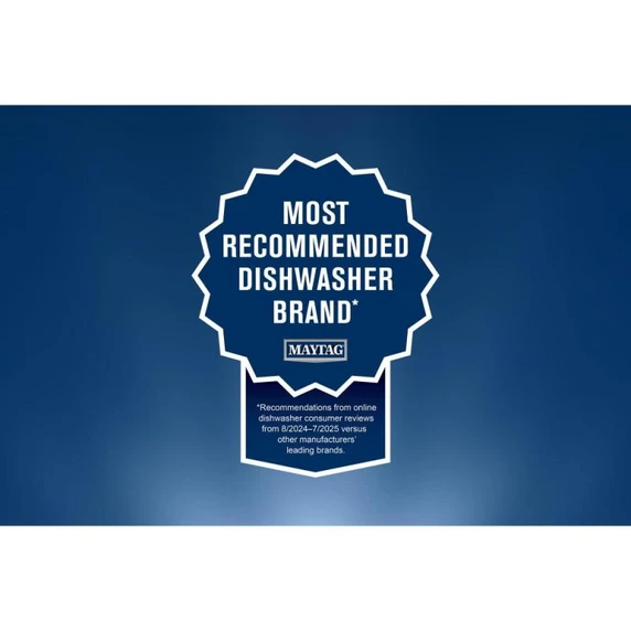 Maytag® Stainless steel tub dishwasher with Dual Power Filtration MDB4949SKW