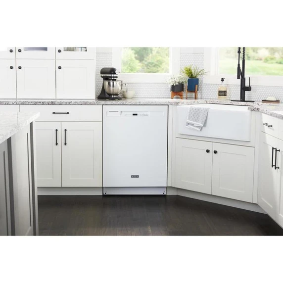 Maytag® Stainless steel tub dishwasher with Dual Power Filtration MDB4949SKW