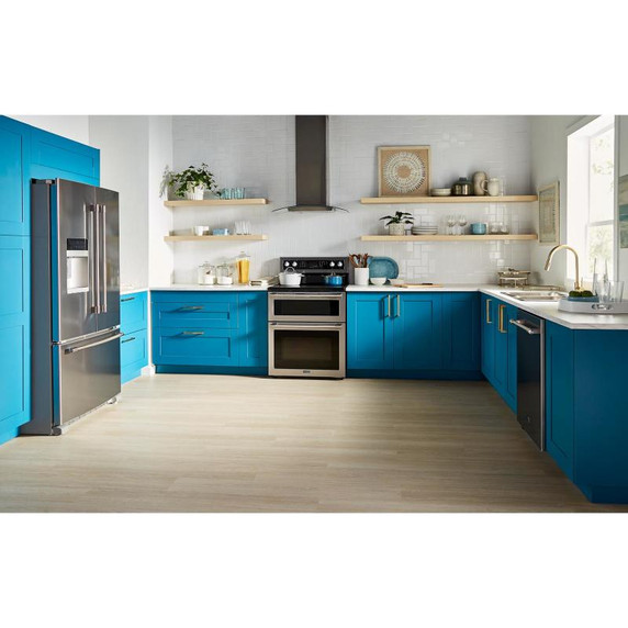 Maytag® 36- Inch Wide French Door Refrigerator with PowerCold® Feature - 25 Cu. Ft. MFI2570FEZ Maytag® 36- Inch Wide French Door Refrigerator with PowerCold® Feature - 25 Cu. Ft. MFI2570FEZ