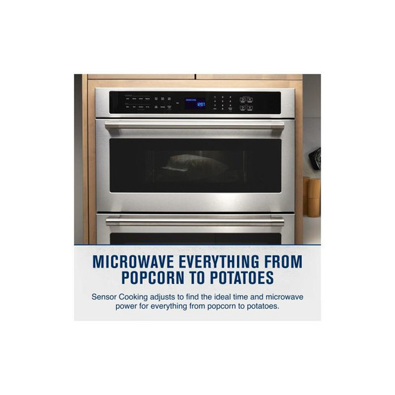 Maytag® 30-inch Wall Oven Microwave Combo with Air Fry and Basket - 6.4 cu. ft. MOEC6030LZ Maytag® 30-inch Wall Oven Microwave Combo with Air Fry and Basket - 6.4 cu. ft. MOEC6030LZ