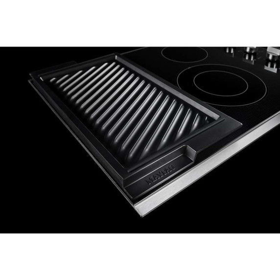 Maytag® 30-Inch Electric Cooktop with Reversible Grill and Griddle MEC8830HS