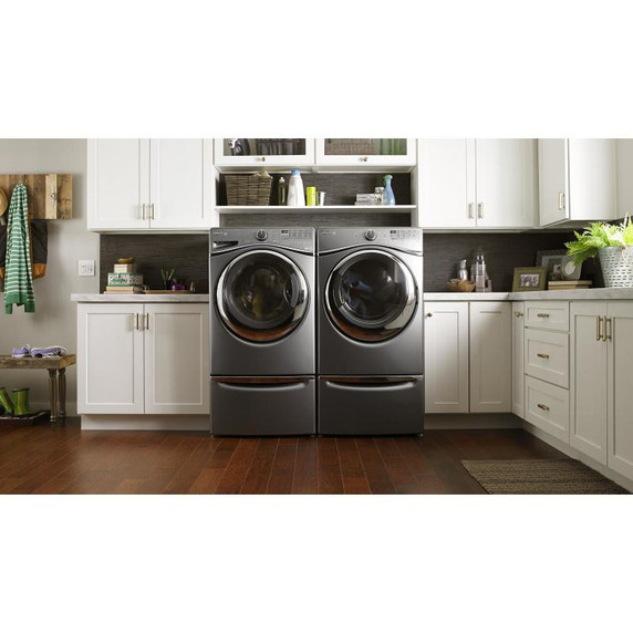 Maytag® 15.5" (39.4 cm) Pedestal for Front Load Washer and Dryer with Storage XHPC155YC Maytag® 15.5" (39.4 cm) Pedestal for Front Load Washer and Dryer with Storage XHPC155YC