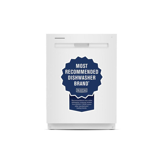 Maytag® 24” Top Control Dishwasher with Dual Power Filtration, PowerBlast® Cycle and 3rd Level Rack - 47 dBA MDB8959SKW