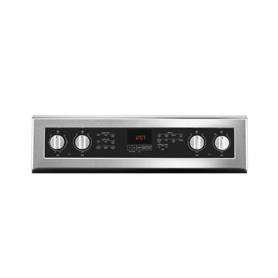 Maytag® 30-Inch Wide Double Oven Electric Range With True Convection - 6.7 Cu. Ft. YMET8800FZ