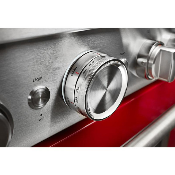 KitchenAid® 36'' Smart Commercial-Style Dual Fuel Range with 6 Burners KFDC506JPA