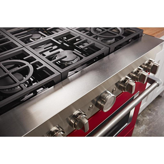 KitchenAid® 36'' Smart Commercial-Style Dual Fuel Range with 6 Burners KFDC506JPA