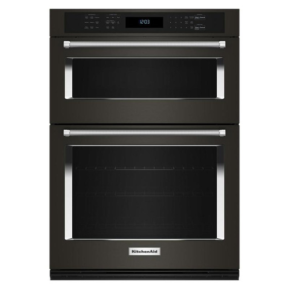 KitchenAid® 27" Combination Microwave Wall Oven with Air Fry Mode KOEC527PBS