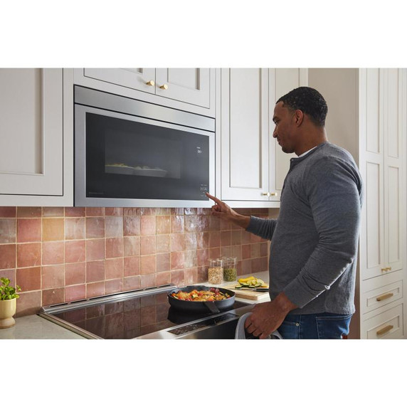 Kitchenaid® Over-The-Range Microwave with Flush Built-In Design YKMMF330PPS