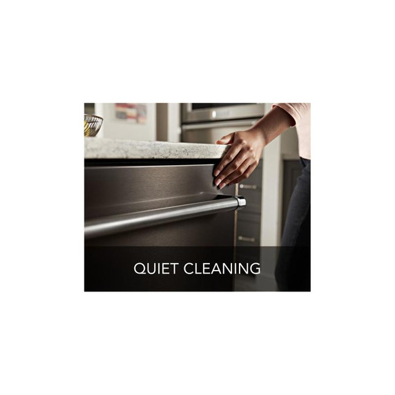 Kitchenaid® 44 dBA Dishwasher in PrintShield™ Finish with 360° Max Jets™ Third Rack KDTM404KBS Kitchenaid® 44 dBA Dishwasher in PrintShield™ Finish with 360° Max Jets™ Third Rack KDTM404KBS