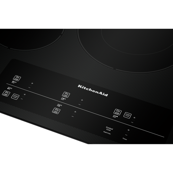 Kitchenaid® 30 Electric Cooktop with 5 Elements and Touch-Activated Controls KCES950KBL