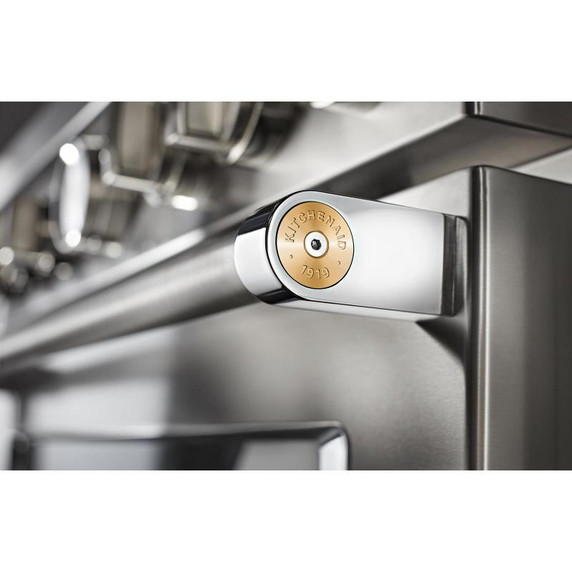KitchenAid® 36'' Smart Commercial-Style Dual Fuel Range with 6 Burners KFDC506JSS