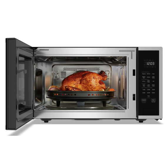 KitchenAid® 1.5 Cu. Ft. Countertop Microwave with Air Fry Function KMCS522PPS