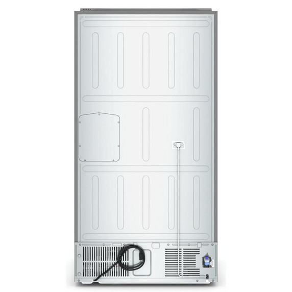 Kitchenaid® 19.4 cu. ft. 36-inch wide Counter-Depth 4-Door Refrigerator with PrintShield™ Finish KRQC506MPS