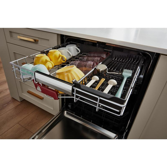 Kitchenaid® 39 dBA PrintShield™ Finish Flush-to-Cabinet Dishwasher with FreeFlex™ Fit Third Level Rack KDTF924PPS