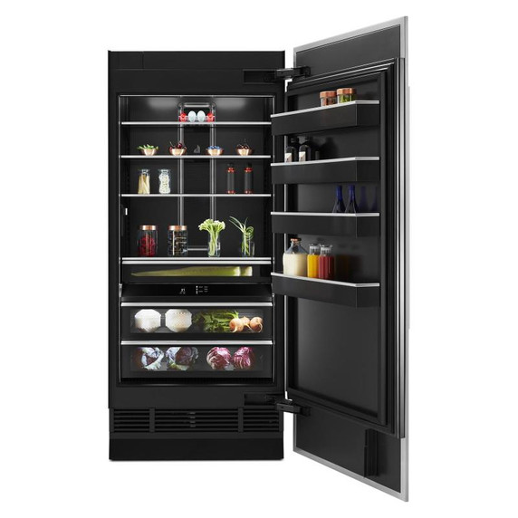 Jennair® 36" Panel-Ready Built-In Column Refrigerator, Right Swing JBRFR36IGX Jennair® 36" Panel-Ready Built-In Column Refrigerator, Right Swing JBRFR36IGX