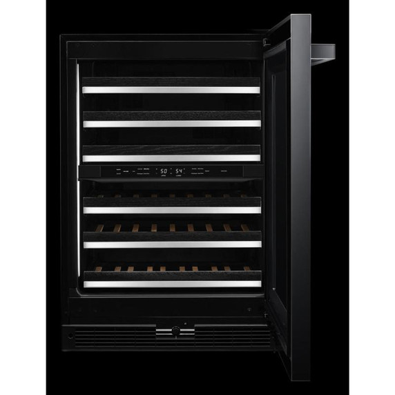 Jennair® NOIR™ 24" Built-In Undercounter Wine Cellar, Right Swing JUWFR242HM