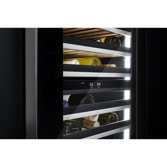 Jennair® NOIR™ 24" Built-In Undercounter Wine Cellar, Left Swing JUWFL242HM