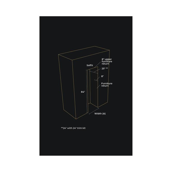 Jennair® 18" Panel-Ready Built-In Column Freezer, Right Swing JBZFR18IGX Jennair® 18" Panel-Ready Built-In Column Freezer, Right Swing JBZFR18IGX
