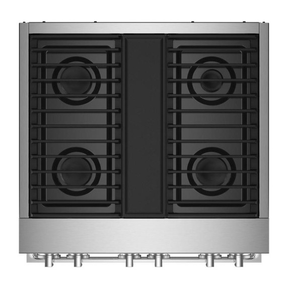 Jennair® 30" NOIR™ Dual-Fuel Professional-Style Range JDRP430HM