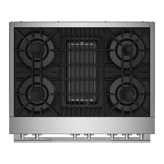 Jennair® 36" RISE™ Dual-Fuel Professional-Style Range JDRP636HL
