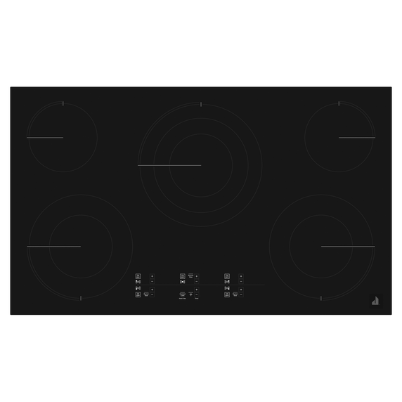 Jennair® Oblivion 36 Electric Radiant Cooktop with Emotive Controls JEC4536KB