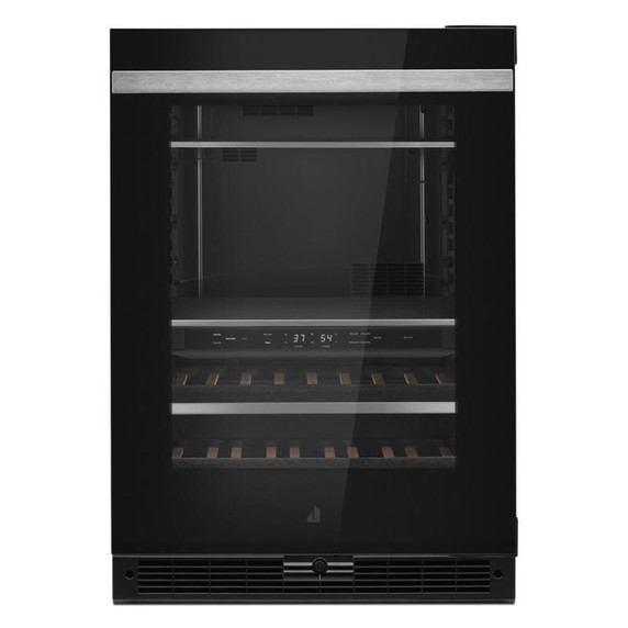 Jennair® NOIR™ 24" Built-In Undercounter Beverage Center, Right Swing JUBFR242HM