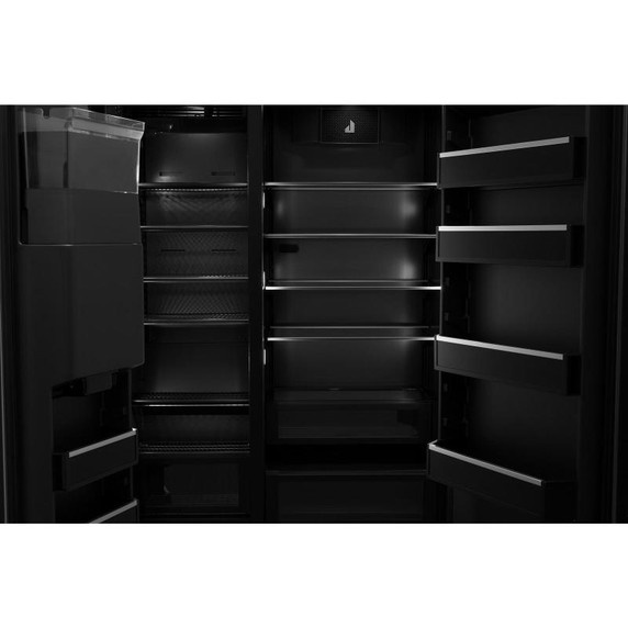 Jennair® RISE™ 42" Built-In Side-By-Side Refrigerator with External Ice and Water Dispenser JBSS42E22L Jennair® RISE™ 42" Built-In Side-By-Side Refrigerator with External Ice and Water Dispenser JBSS42E22L