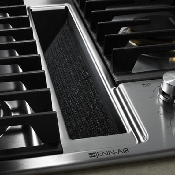 Jennair® 36” JX3™ Gas Downdraft Cooktop JGD3536GS