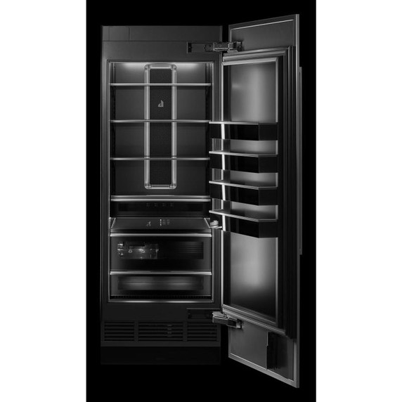 Jennair® 30" Built-In Column Freezer with NOIR™ Panel Kit, Right Swing JKCPR301GM
