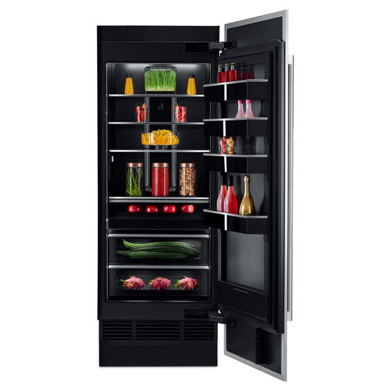 Jennair® 30" Built-In Column Freezer with RISE™ Panel Kit, Right Swing JKCPR301GL
