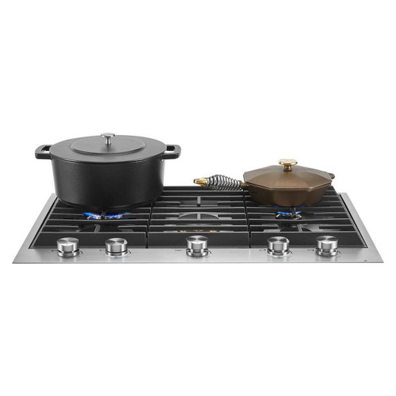 Jennair® Euro-Style 30" 5-Burner Gas Cooktop JGC3530GS Jennair® Euro-Style 30" 5-Burner Gas Cooktop JGC3530GS