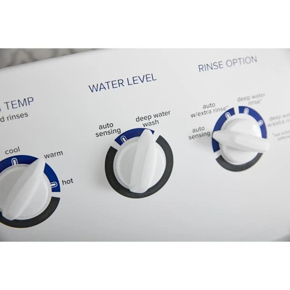 Amana® 4.4 cu. ft. Top-Load Washer with High Efficiency Agitator NTW4519JW