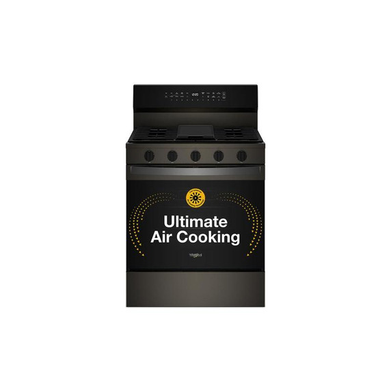 Whirlpool® 30-inch Smart Gas Range with Air Cooking Technology, Steam/Self Cleaning, Rapid Preheat 5.3 CuFt Capacity WFGS7530RV Whirlpool® 30-inch Smart Gas Range with Air Cooking Technology, Steam/Self Cleaning, Rapid Preheat 5.3 CuFt Capacity WFGS7530RV