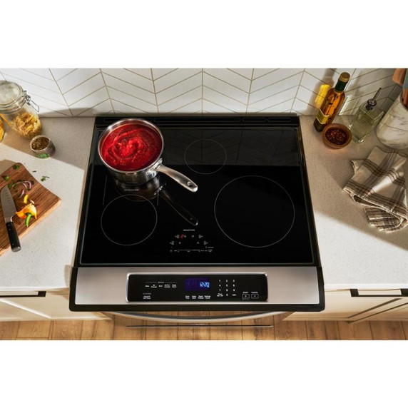 Whirlpool® 30-inch Induction Range with No Preheat Air Fry WSIS5030RZ Whirlpool® 30-inch Induction Range with No Preheat Air Fry WSIS5030RZ