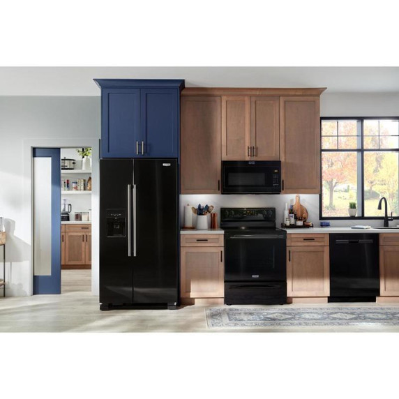Maytag® 36-Inch Wide Side-by-Side Refrigerator - 25 Cu. Ft. MRSF4036PB