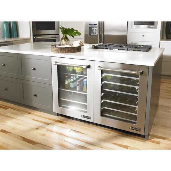 Jennair® 48-Inch Built-In Side-by-Side Refrigerator with Water Dispenser JS48PPDUDE