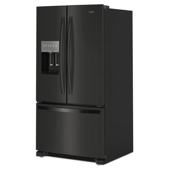 Whirlpool® 36-Inch Wide French Door Bottom Mount Refrigerator - 25 cu. ft. WRFF3436RB