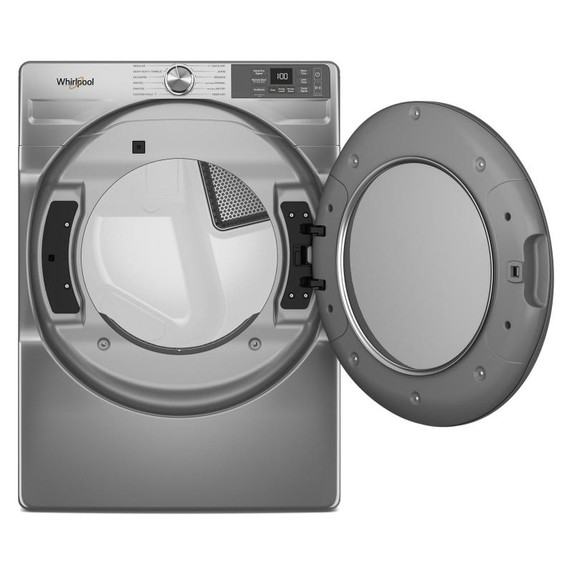 Whirlpool® 7.4 cu. ft. Smart Front Load ENERGY STAR® Electric Dryer with Wrinkle Shield™ Option YWED5720RR Whirlpool® 7.4 cu. ft. Smart Front Load ENERGY STAR® Electric Dryer with Wrinkle Shield™ Option YWED5720RR