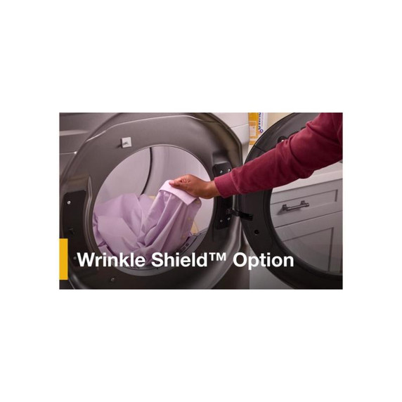 Whirlpool® 7.4 cu. ft. Smart Front Load ENERGY STAR® Certified Gas Dryer with Wrinkle Shield™ Option WGD5720RR