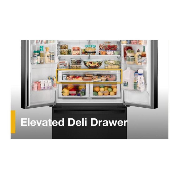 Whirlpool® 36-Inch Wide Counter-Depth French Door Bottom Mount Refrigerator - 20 cu. ft. WRFC2036RB Whirlpool® 36-Inch Wide Counter-Depth French Door Bottom Mount Refrigerator - 20 cu. ft. WRFC2036RB