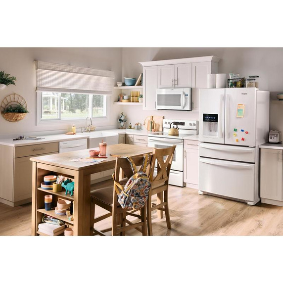 Whirlpool® 36-Inch Wide French Door Bottom Mount Refrigerator - 25 cu. ft. WRMF3636RW