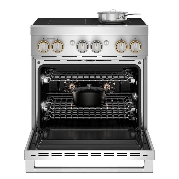 Jennair® RISE™ 30" Induction Professional-Style Range JPIFC730RL