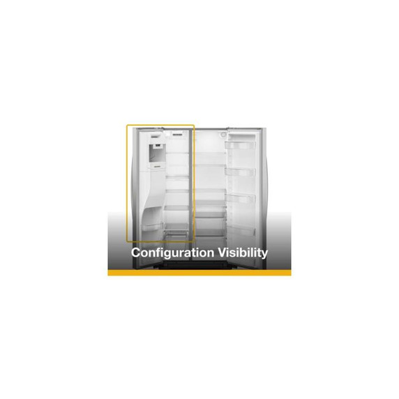 Whirlpool® 36-inch Full Depth Side-by-Side Refrigerator with TruCool™ System WRSF5536RZ