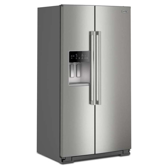 Maytag® 36-inch Wide Counter-Depth Side-by-Side Refrigerator with Arctic Blue Interior - 20.8 Cu. Ft. MRSC6636RZ