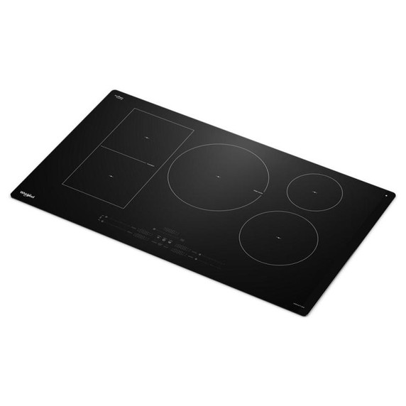 Whirlpool® 36" Intelligent Induction Cooktop with Temp Cook™ Technology and WipeClean™ Coating WCIT7536SB