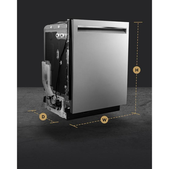 Jennair® Pocket Handle 24" Built-In Dishwasher with Precise Fit 3rd Rack for Cutlery with Plasma Coating, 39 dBA JDTS3924SP Jennair® Pocket Handle 24" Built-In Dishwasher with Precise Fit 3rd Rack for Cutlery with Plasma Coating, 39 dBA JDTS3924SP