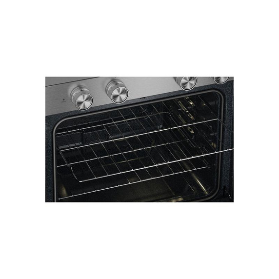 Kitchenaid® 5.3 Cu. Ft. Smart Slide-in Electric Range with Convection Cooking Modes YKSES330SPS